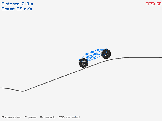 Raylib car physics simulation